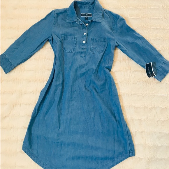Karen Scott Dresses & Skirts - 2 for $15, 3 for $20⭐️ NWT Karen Scott denim dress
